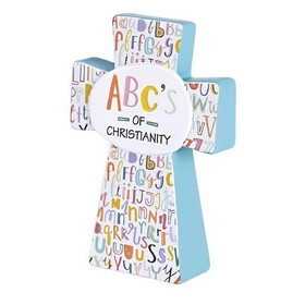 Dicksons TTCR-358 Tabletop Cross Abc Of Christianity