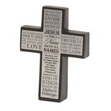 Dicksons TTCR-826 Tabletop Resin Cross Names Of Jesus