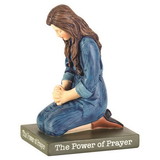 Dicksons TTFIGR-106 Praying Woman Figurine I Said Prayer You