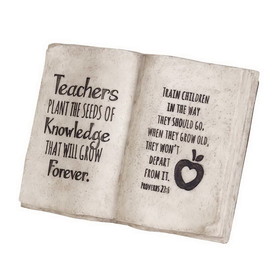 Dicksons TTPLQR-509 Tabletop Plaque Book Shape Teachers