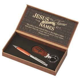 Dicksons W-417 Pen Keyring Gift Set Names Of Jesus