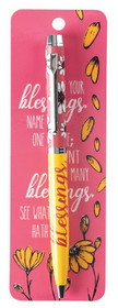 Dicksons W-492 Pen-Count Your Blessings - Metal