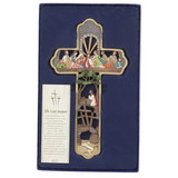 Dicksons WCR-125 Wall Cross The Last Supper Colorful 12In