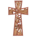 Dicksons WCR-136 Christ Is Risen Easter Wall Cross