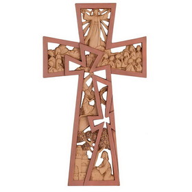 Dicksons WCR-136 Christ Is Risen Easter Wall Cross