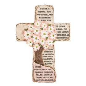 Dicksons WCR-170 Legend Of The Dogwood Wall Cross