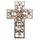 Dicksons WCR-176 Gold Decorative Resin Wall Cross 12"