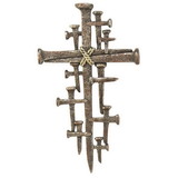 Dicksons WCR-187 Wall Cross Nails Resin 12In