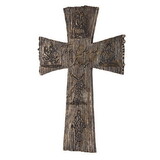 Dicksons WCR-204 Wall Cross The Life Of Christ Resin 12In