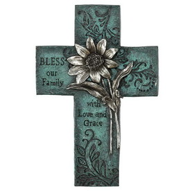 Dicksons WCR-503 Bless Our Family Wall Cross