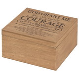Dicksons WOODBOX-100 Keepsake Wood Box Serenity Prayer