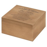 Dicksons WOODBOX-101 Keepsake Wood Box The Lord'S Prayer