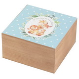 Dicksons WOODBOX-117 Keepsake Box For This Child We Have  Mdf