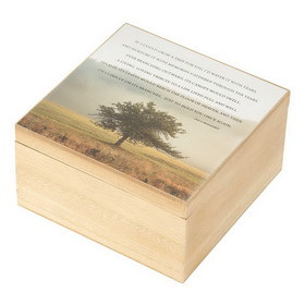 Dicksons WOODBOX-127 Wood Box If I Could Grow A Tree