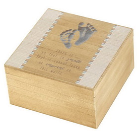 Dicksons WOODBOX-131 Wood Box Baby No Foot So Small