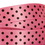 Oparty Single Faced Satin Polka Dot Ribbons 3/8" x 100 Yards, Hot Pink/Black