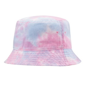 Opromo Kids Cotton Twill Bucket Hat Children Summer Outdoor Sun Protection Hat-Purple-48 PCS 