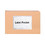 100-Pack Self-Adhesive Label Holder Press-On Sleeves Index Card Pockets for Label Parking Permit Business Card