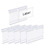 100 PCS Label Holder Clear Plastic Retail Price Hang Tag for Shelves Wire Shelf Warehouse Rack 2.36" x 1.65", Price/100 Pcs