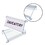 MUKA 100 Pack Plastic Wire Shelf Label Holder with Label Paper Inserts Shelf Tags for Wire Shelving 3*1.25", Price/100 pack