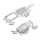 MUKA 100 PCS Reusable Plastic Wire Shelf Label Holder Clear Basket Labels Clip on Retail Tags 1.65*1.1", Price/100 PCS