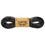 TOPTIE Metallic Glitter Flat Shoelaces 45 Inch, Fashion Bling Colored Shoelaces - Black
