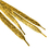 TopTie Metallic Glitter Flat Shoelaces 45 Inch, Fashion Bling Shoelaces - Golden