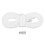 TOPTIE 2 Pairs Elastic No Tie Shoe Laces for Adults, Stretch Shoelaces for Sneakers