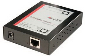 LINDY 25052 Power Over Ethernet Injector, 48V DC