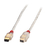 LINDY 30766 2m Premium FireWire 800 Cable - 6 Pin Male to 9 Pin Bilingual Male