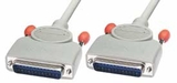 LINDY 31354 Straight Through RS-232 Serial Cable, All Pins Connected, 2m (25DM/25DM)