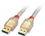 LINDY 31871 USB 1m 3.0 Cable Type A / A premium, transparent