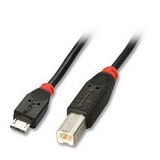 LINDY 31950 USB cable Micro A/B, 0.5m