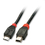 LINDY 31962 2m USB OTG Cable - Black, Type Micro A to Mini B