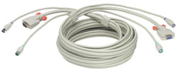 LINDY 33732 Premium KVM Extension Cable, 2m