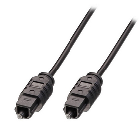 LINDY 35211 TosLink SPDIF Digital Optical Cable, 1m