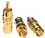 LINDY 35536 BNC Female to Phono Male Adapter (3 Pack)