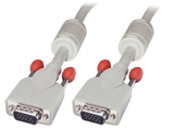 LINDY 36345 7.5m VGA Cable - Premium SVGA Monitor Cable, Gray