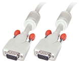 LINDY 36346 10m VGA Cable - Premium SVGA Monitor Cable, Gray