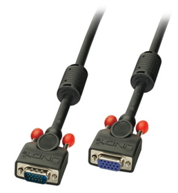 LINDY 36391 VGA Cable M / F, black 0.5m