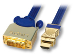 LINDY 37081 1m Premium Gold HDMI to DVI-D Cable