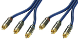 LINDY 37531 2m Component Video Cable (RGB) - 75 Ohm, Premium Gold