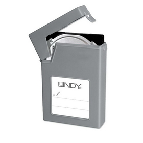 LINDY 40682 3.5" HDD Storage Case, Gray