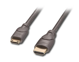 LINDY 41031 1m Premium High Speed HDMI to Mini HDMI Cable
