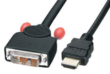 LINDY 41100 0.5m HDMI to DVI-D Cable, Black