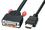 LINDY 41102 2m HDMI to DVI-D Cable, Black