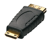 LINDY 41235 HDMI Female to Mini HDMI (Type C) Male Adapter