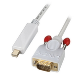LINDY 41476 Mini DisplayPort to VGA Adapter Cable, 2m