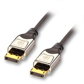 LINDY 41530 0.5m CROMO DisplayPort Cable