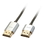 LINDY 41671 1m CROMO Slim High Speed HDMI Cable with Ethernet